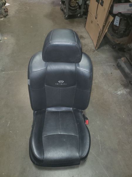 2011-2012 INFINITI M37 FRONT RIGHT SEAT BLACK/LEATHER/ELECTRIC KR122213