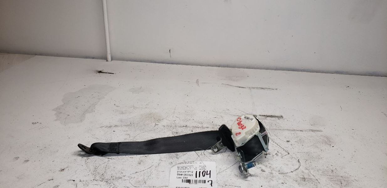 2012 Seat Belt Rear HYUNDAI SONATA AA 114308