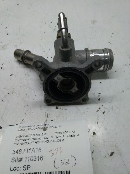 2016 FIAT 500 THERMOSTAT HOUSING,2.4L,OEM,05047861AA