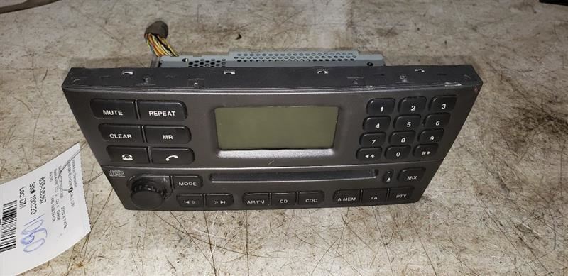 03 JAGUAR  X TYPE Audio Equipment Radio Am-fm-stereo-cd 6 Disc Changer  110563