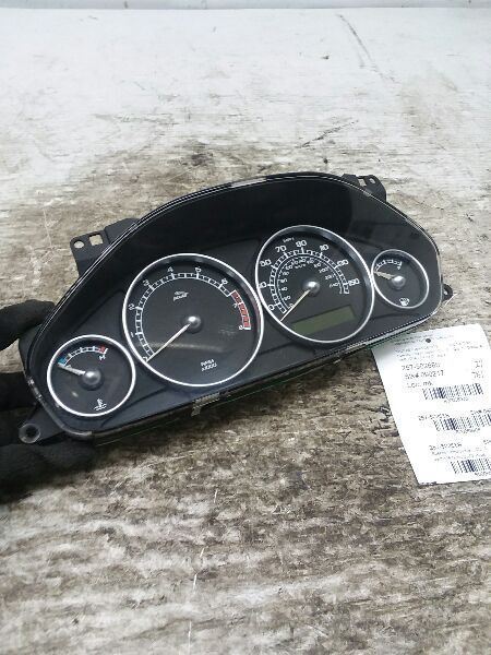 04 JAGUAR X TYPE Speedometer Cluster With Message Center MPH AA66906