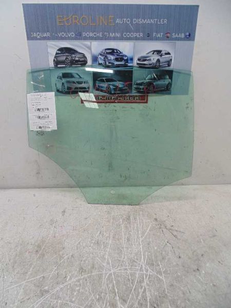 09-15 JAGUAR XF Passenger Right Rear Door Glass AA 32963