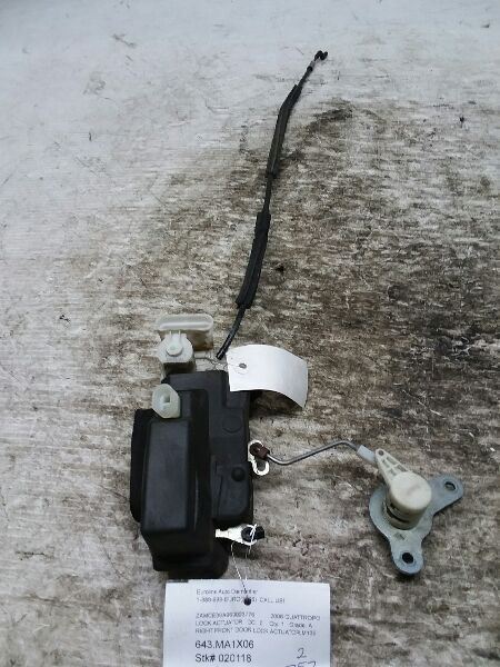 2006 Lock Actuator MASERATI QUATTROPO 66732