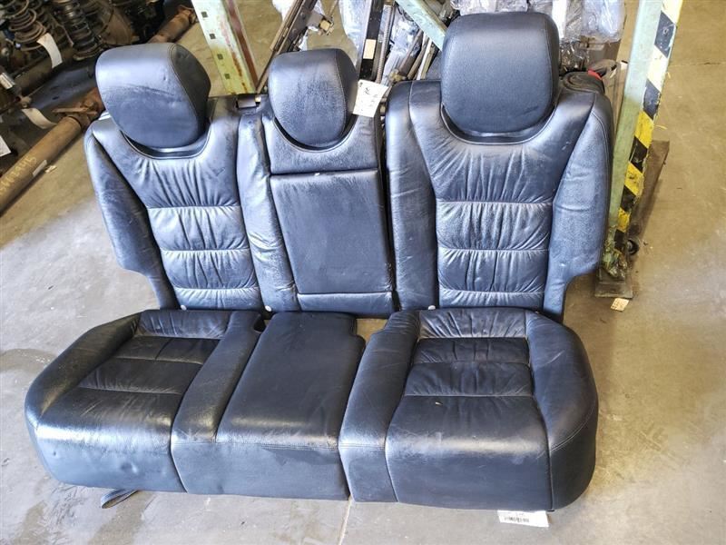 2006 PORSCHE CAYENNE BACK BLACK LEATHER SEAT SET KR126239