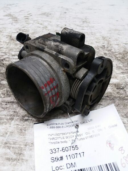 00-04 VOLVO 40 SERIES Throttle Body 4 Cylinder VIN Vs AA 63536