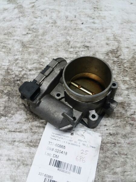 02-09 VOLVO 60 SERIES Throttle Body Turbo Sedan L63636