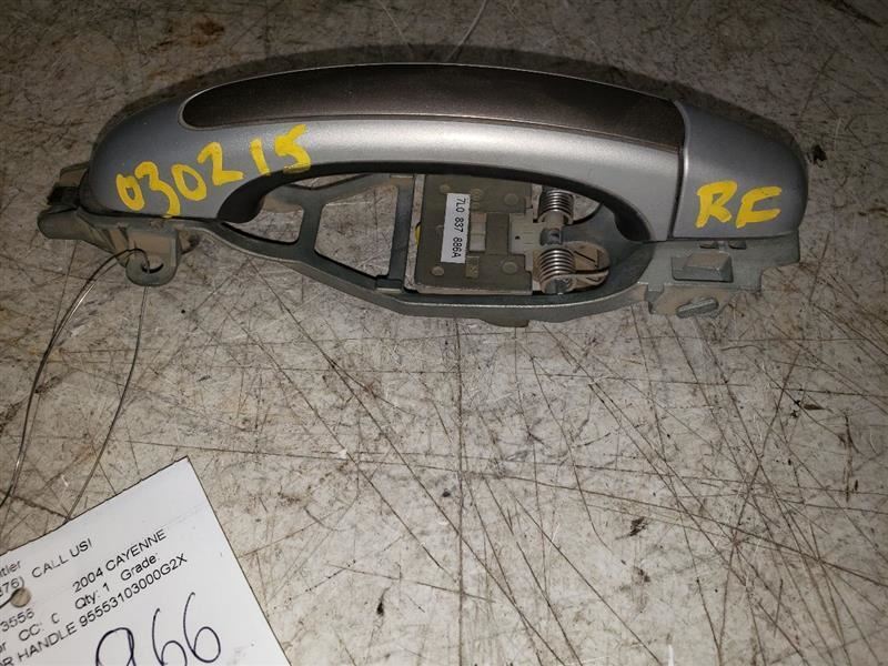 03-06 08-10 PORSCHE CAYENNE  Door Handle Exterior Assembly Front AA107415