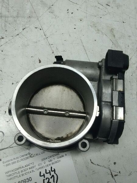 03-06 08-12 PORSCHE CAYENNE Throttle Body 4.8L With Turbo Engine AA54074