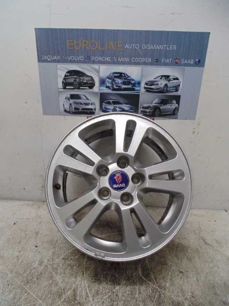 05-09 SAAB 9-3 Wheel 16×6-1/2 Alloy 5 Double Spokes 43325