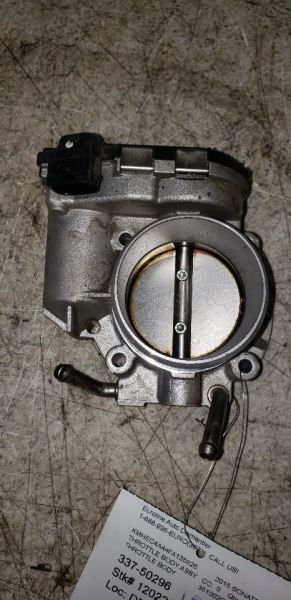 11-16 HYUNDAI SONATA Throttle Body 2.4L VIN D 8th Digit Hybrid  AA110133