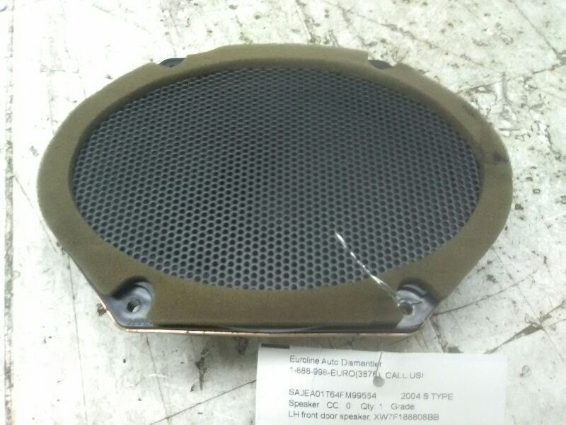 2000-2008 JAGUAR S TYPE LEFT FRONT DOOR SPEAKER XW7F188808BB KR60919