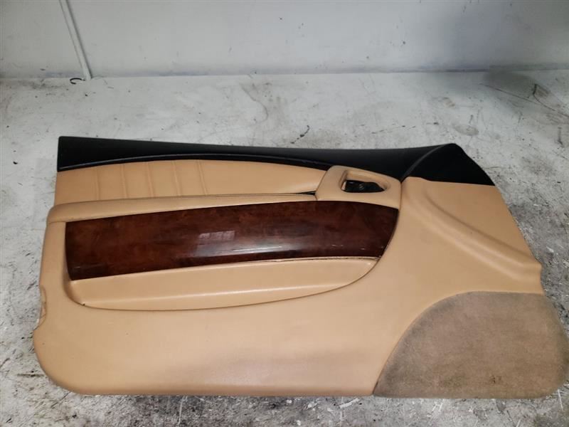 2007 MASERATI QUATTROPORTE FRONT LEFT DOOR TRIM PANEL TAN 127788