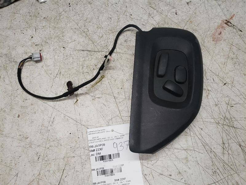 2009 JAGUAR XF LEFT SEAT CONTROL SWTCH 8X23-14B566-DA KR78935