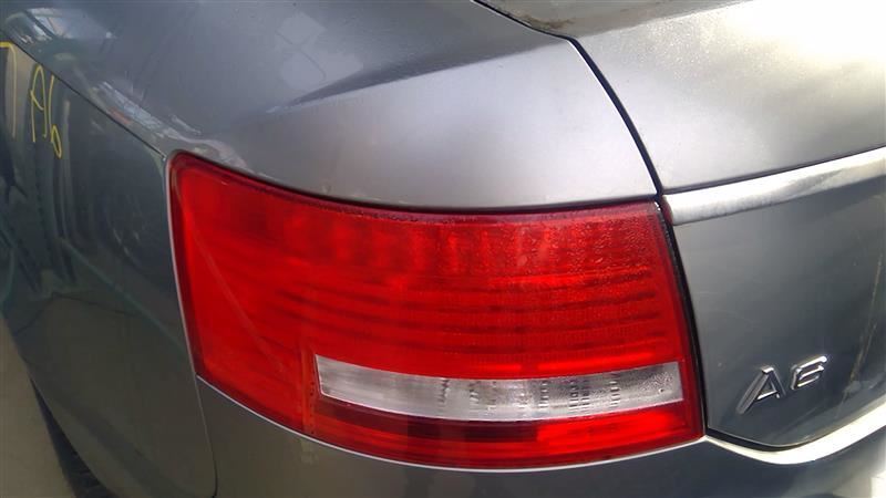 Driver Tail Light Quarter Panel Mounted Sedan Fits 05-08 AUDI A6 129120